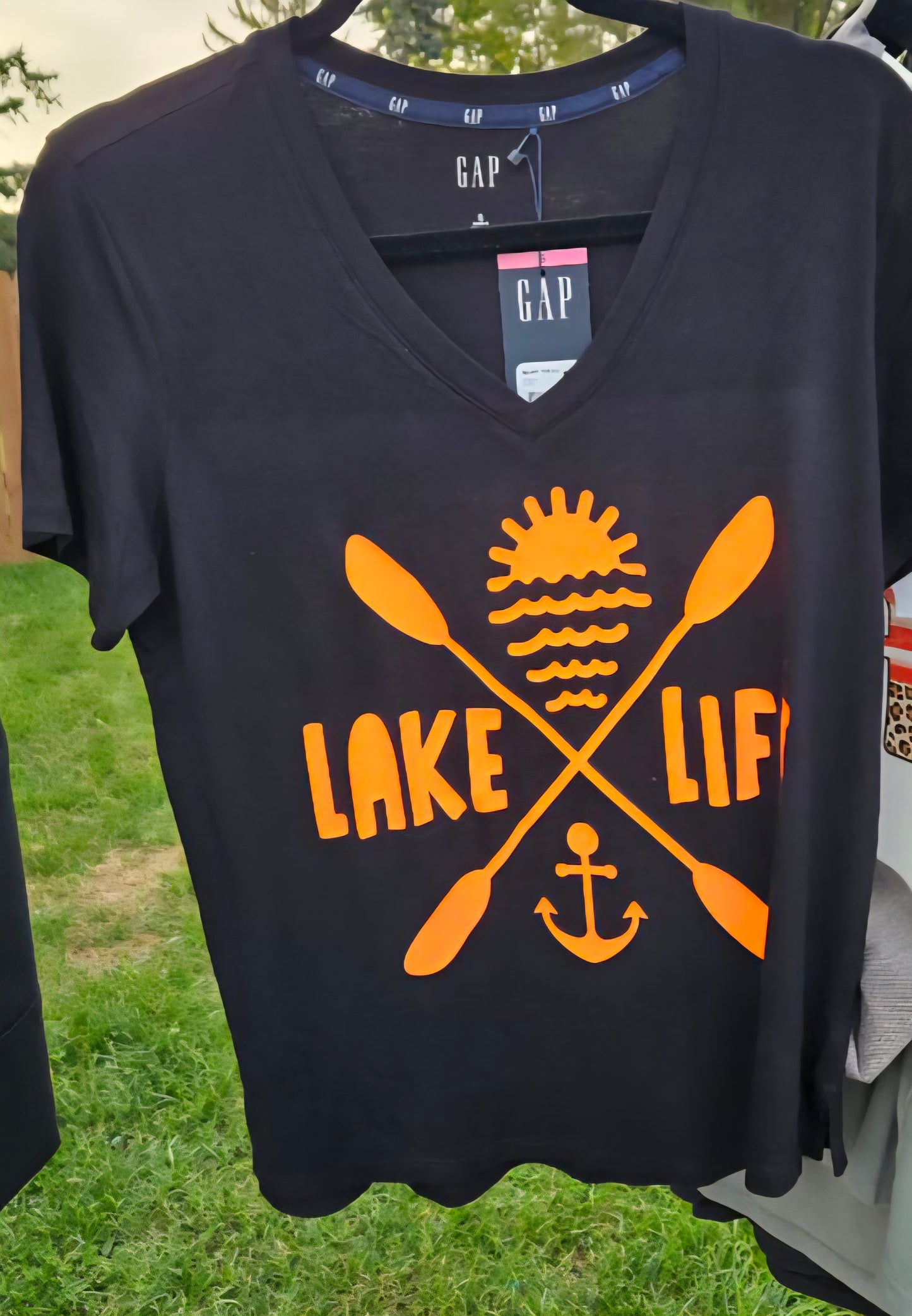 Small lake life t-shirt