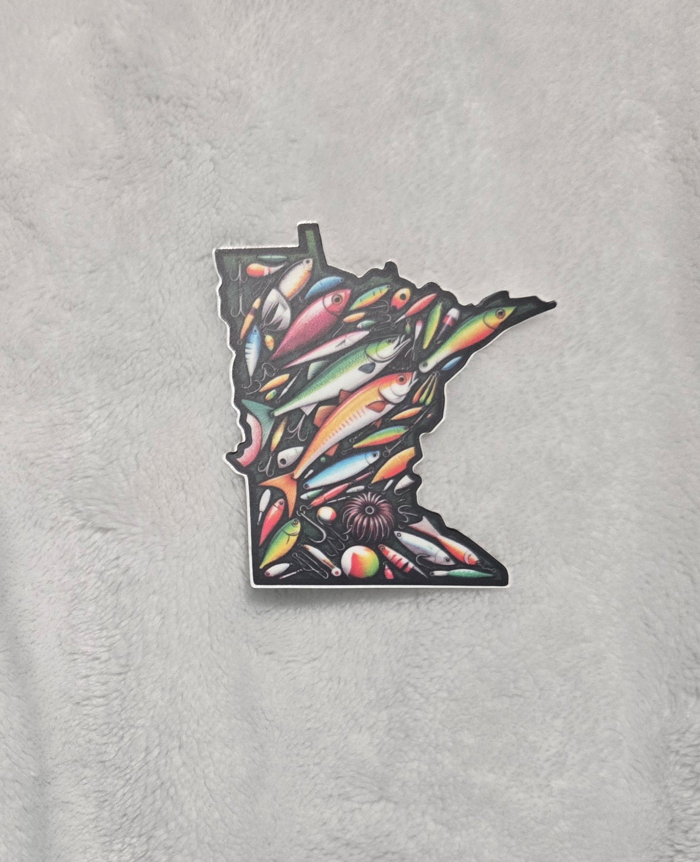 Fishing sticker