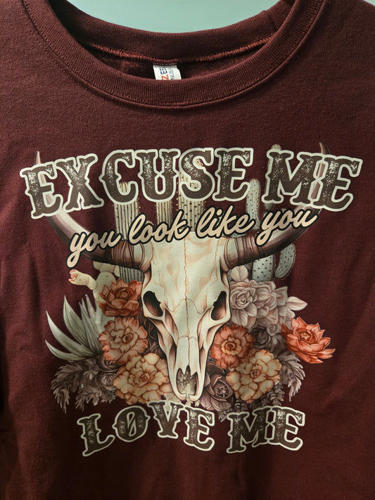 Excuse Me, You Look Like You Love Me Western Sweatshirt
