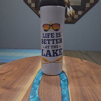 Life is Better at the lake water bottle