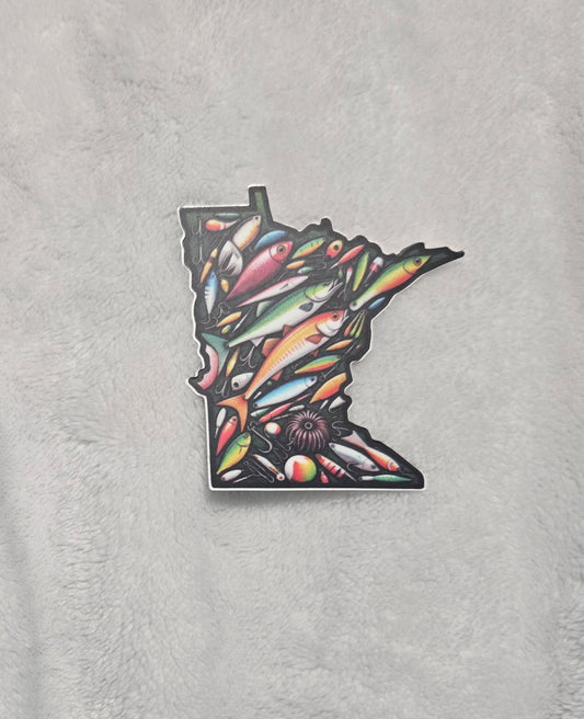 Fishing sticker
