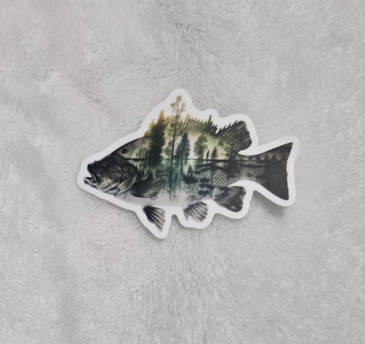 Fish sticker