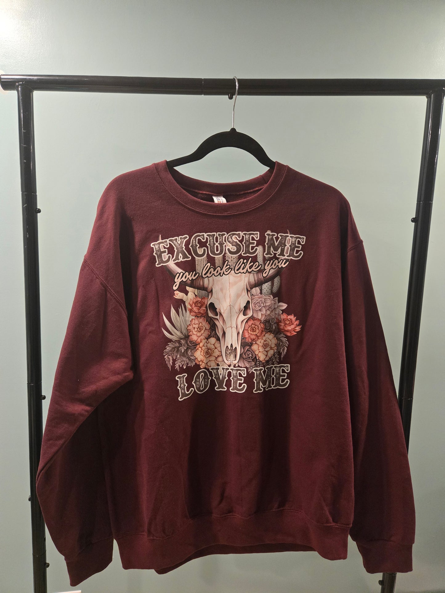 Excuse Me, You Look Like You Love Me Western Sweatshirt