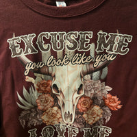 Excuse Me, You Look Like You Love Me Western Sweatshirt