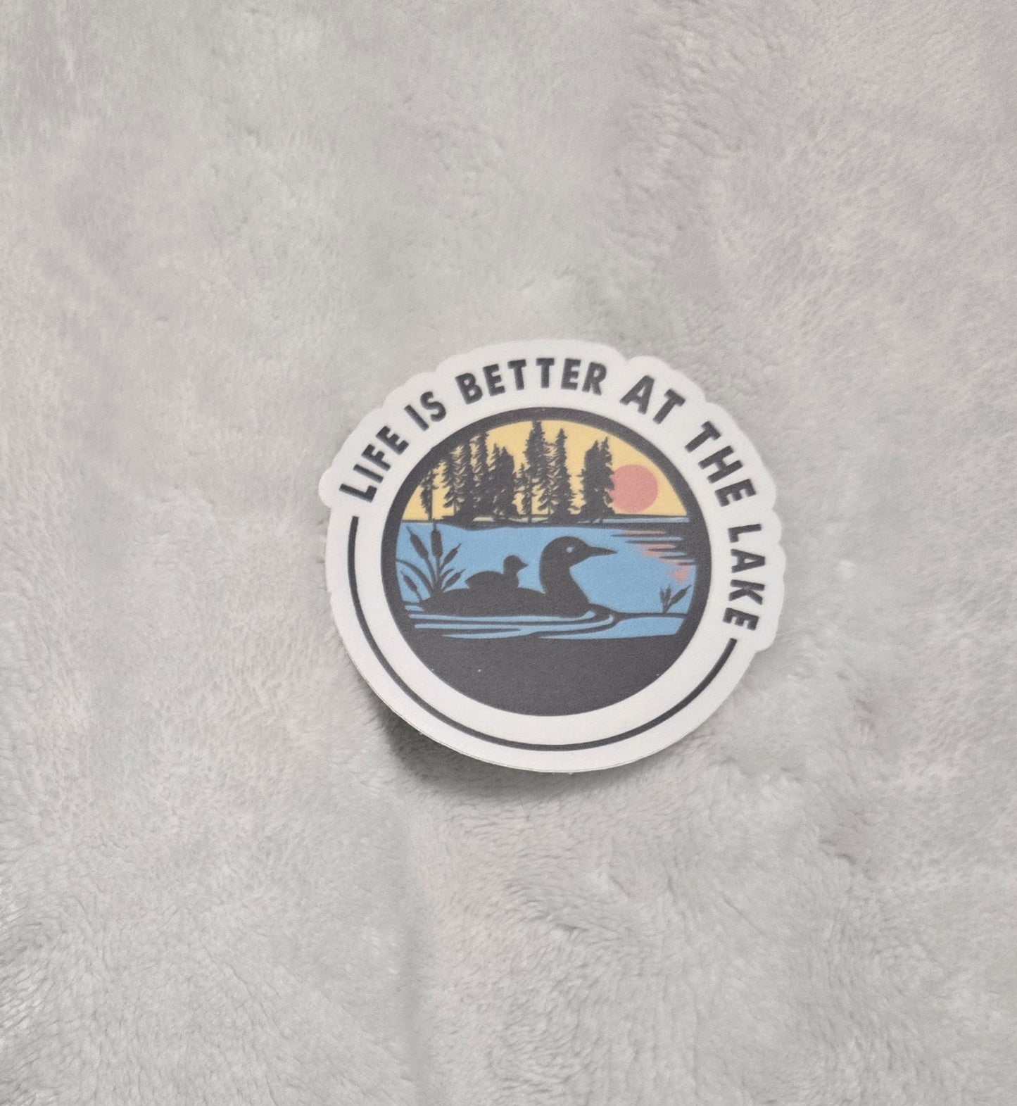 Lake sticker