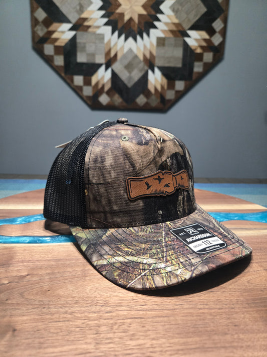 Camo duck call hat