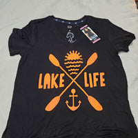 Small lake life t-shirt