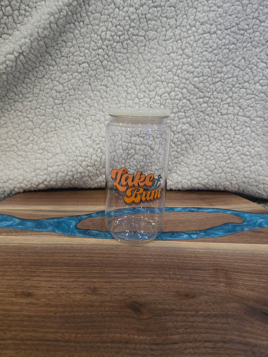 Plastic lake bum cup