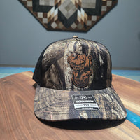 Camo hunting & fishing hat