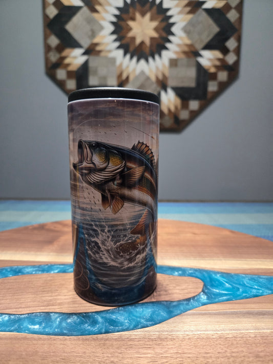 Fishing skinny can koozies