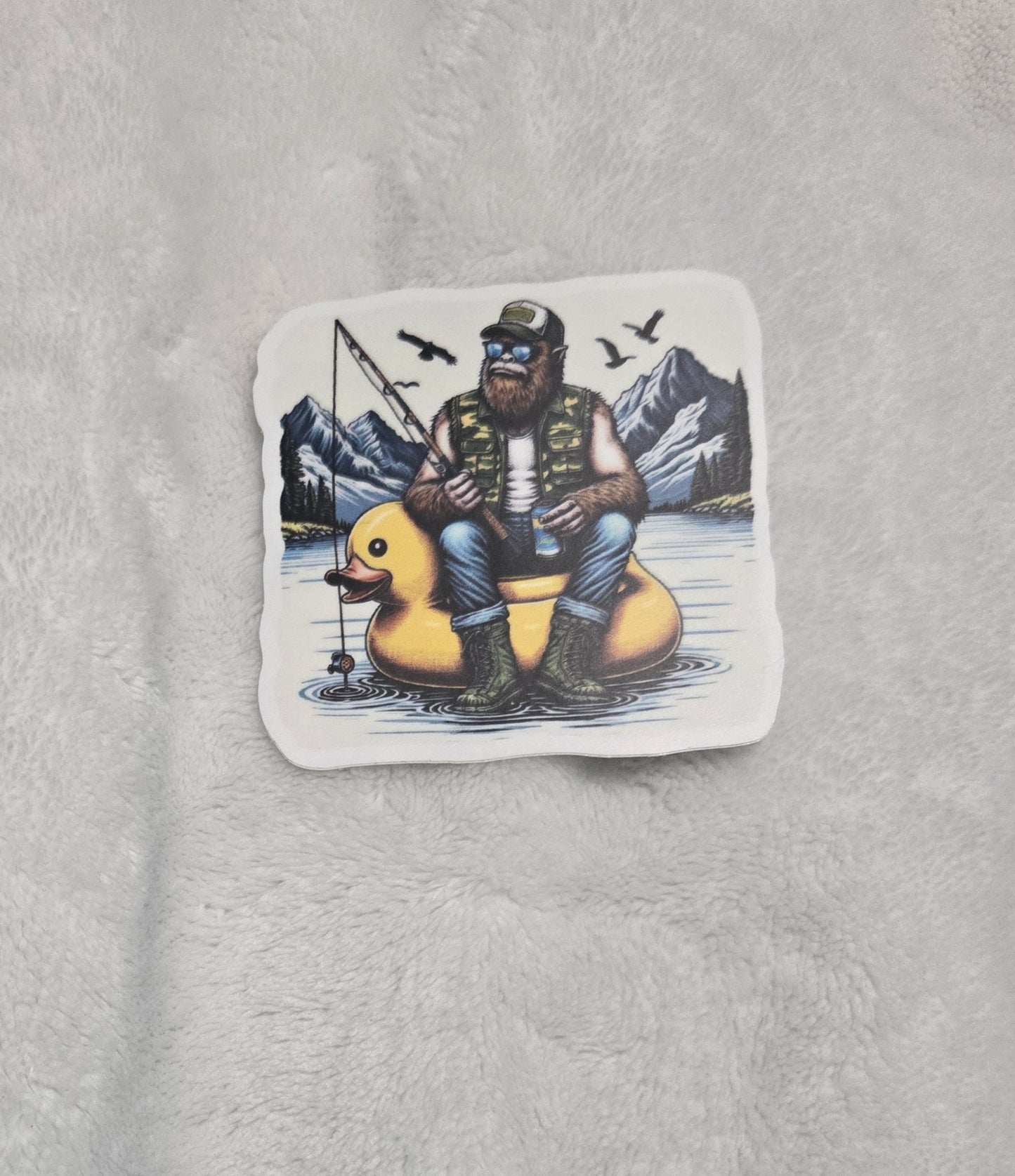 Fishing sticker