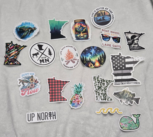 Mystery pack of 5 stickers